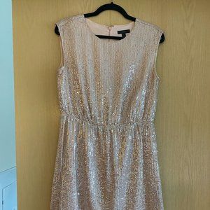 J.Crew Blush Sequin Dress